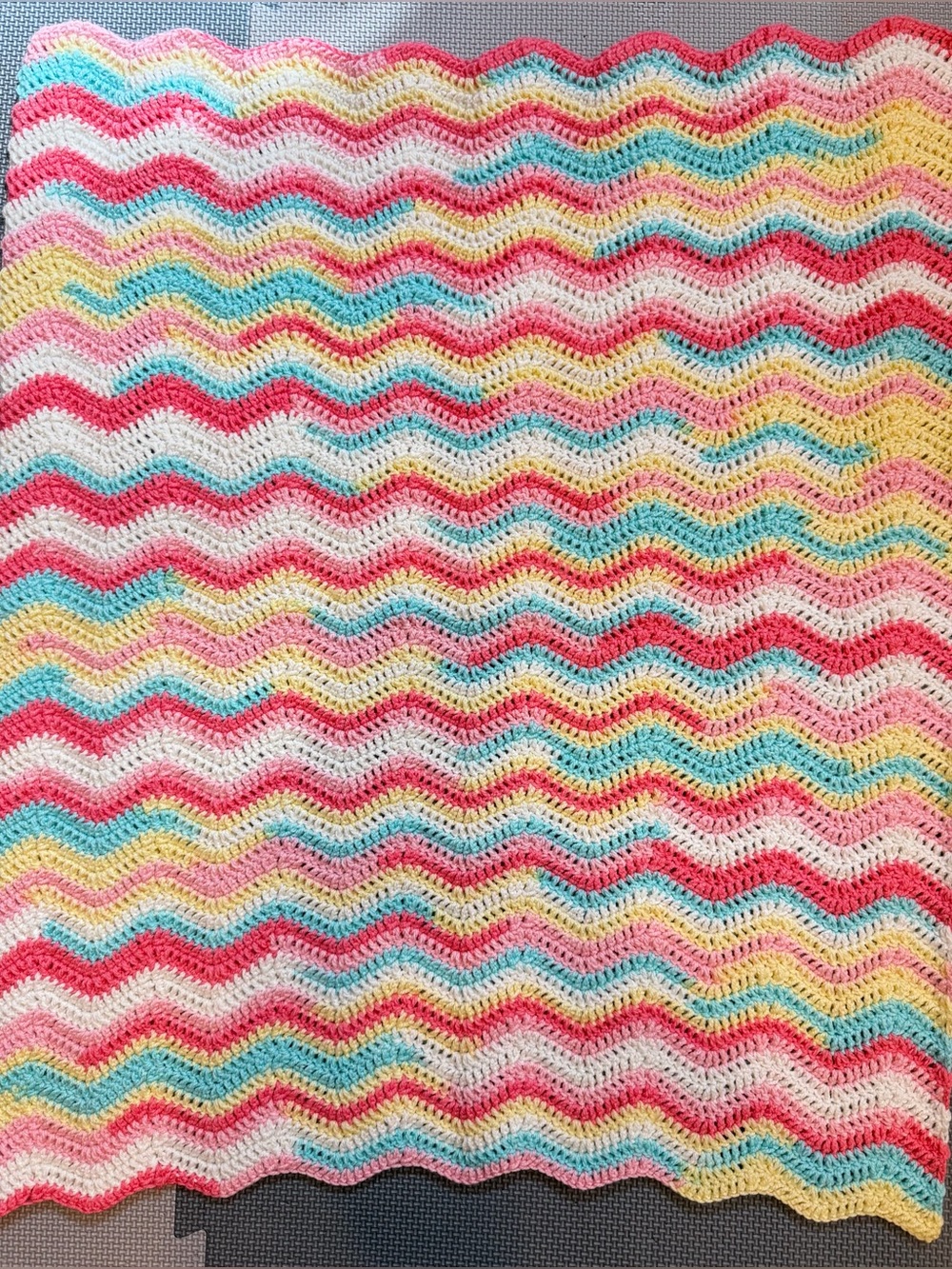 Handmade Crochet Baby Blanket